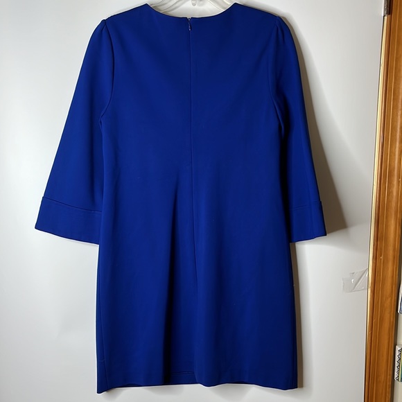 Cynthia Steffe Blue Cut Out Long Sleeve Dress SIZE 6 - Picture 9 of 9